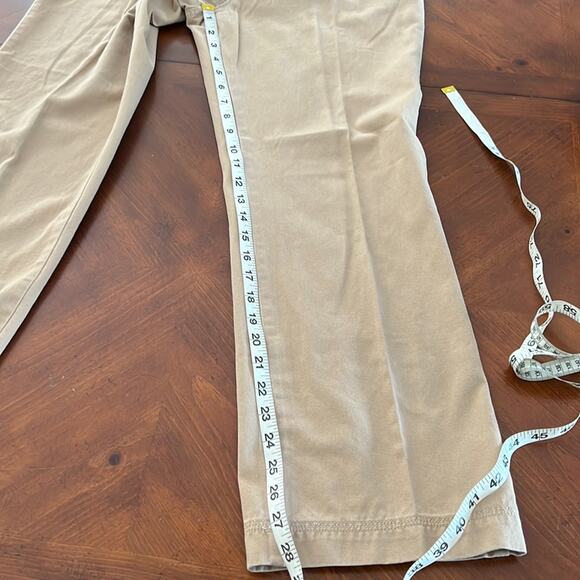 Sonoma Petite 10P Tan Khaki Casual Pants Woman Twill - Picture 9 of 10